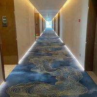 Mur à mur salle de banquet commerciale salle d'accueil hall d'hôtel de luxe Axminster tapis pour résidentiel