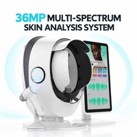 Mesin Analisis Kulit 27A Plus yang Ditingkatkan dengan Sistem Pencitraan Wajah AI Layar Besar untuk Klinik Estetika