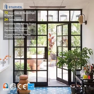 <span class=keywords><strong>Porte</strong></span> en aluminium résistante aux balançoires, balcon, étanche, sur mesure, thermique, fournisseur extérieur, <span class=keywords><strong>porte</strong></span> à battants en verre pour patio - Product Image 2