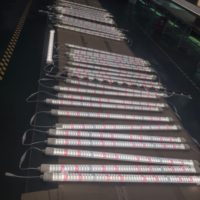 LED lampu tumbuh spektrum penuh tumbuh lampu untuk tanaman dalam ruangan pertumbuhan cepat dengan Samsung 3ft 2ft T8 tabung Led tumbuh cahaya untuk bunga