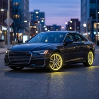 Facile à installer étanche IP68 chassant la couleur 4 pièces Kits anneau RVB Led feux de roue de voiture