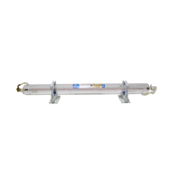 Tabung kaca tabung laser co2 150w 100 watt Guangzhou untuk mesin laser co2 dengan kualitas baik