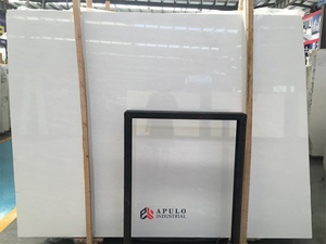 Đá cẩm thạch Alabaster cắt theo kích thước, gạch lát nền màu trắng sữa, tấm đá Onyx trắng, đá cẩm thạch Việt Nam không vân, đá trắng ngọc trai - Product Image 5