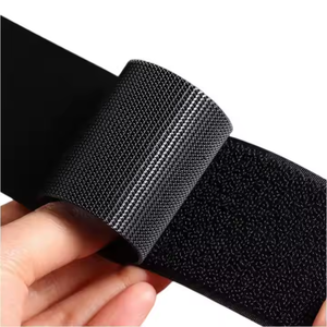 Dansky may trên móc và vòng lặp Dải dễ dàng để may tuyệt vời Grip không dính lại Nylon vải Fastener <span class=keywords><strong>Strips</strong></span> nhà máy, đen - Product Image 3