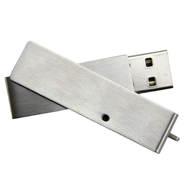 Premium Rotating USB 3.1 Flash Drive 256GB Metal Waterproof Design for Business Branding Campaigns