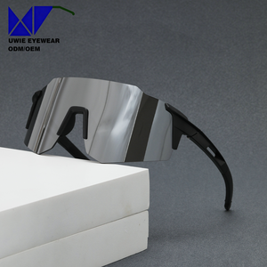 Gafas de Sol Deportivas para Adultos, Modelo 68-18-125 TR, Montura sin Aro, Lentes de Cristal Polarizadas Doradas <span class=keywords><strong>con</strong></span> Espejo, Protección UV400, para Ciclismo, Senderismo y Actividades al Aire Libre - Product Image 3