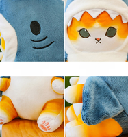 Peluche Ours Mofusand en Coton PP Super Doux, 25-50cm, Anti-Stress, Idéal pour Anniversaire d'Enfants - Vente en Gros