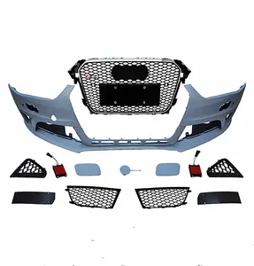 Front Bumper With Grille For 2013-2016 Audi A4 B8.5 Facelift Audi RS4 Type Front Bumper Body Kit
