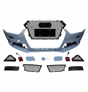 Ön tampon Grille 2013-2016 için Audi A4 B8.5 Facelift Audi RS4 tipi ön tampon gövde kiti