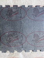 Haute qualité Durable 1.22m * 1.83m anti-dérapant tapis en caoutchouc de vache matelas de décrochage de cheval feuille de caoutchouc industriel