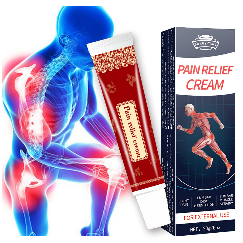 Factory Supply Knee Pain Massage Ointment Natural Herbal Body Care Pain Cream Long-lasting Soothing Non-irritating