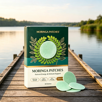 Fabricant chinois de patchs pour le bien-être de l'abdomen à base de Moringa, à base de plantes naturelles, favorise le métabolisme, apaise les ballonnements, soins de santé quotidiens