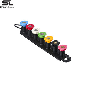 Boquilla de Pulverización de Alta Presión SL, Conexión Rápida de 1/4, Patrón de Pulverización Ajustable, Cabezal de Pistola de Agua de Acero Inoxidable para Lavado de Autos - Product Image 4