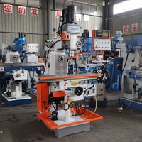 Machine de perçage et de fraisage verticale DECHANG ZX6350A, moteur 220V, boîte de vitesses, broche conique NT40 haute précision, capacité moyenne 120mm