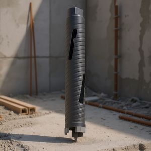 Foret diamanté à percussion à sec de 1-1/2 pouce de diamètre, 9-1/2 pouces de profondeur, tige interne 5/8-11 pour le perçage de la maçonnerie et du béton - Product Image 2