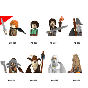 Blocchi da Costruzione Anello Magico, Guerriero Sauron, Goblin, Gandalf, Uruk-hai, Giocattoli MINI per Bambini, Frodo, Elfi, Nani, Ranger, Umani, Mago - Product Image 6