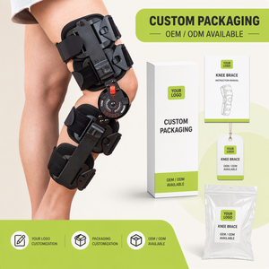 <span class=keywords><strong>Rodillera</strong></span> Articulada Ajustable <span class=keywords><strong>con</strong></span> <span class=keywords><strong>Soporte</strong></span> de Acero para Rehabilitación Postoperatoria de LCA y LCM, Alivio del Dolor Ortopédico, CE ISO13485 - Product Image 5