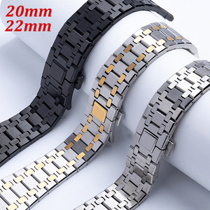 Bracelet métal 22mm en acier inoxydable pour <span class=keywords><strong>Samsung</strong></span> Galaxy Watch 3 <span class=keywords><strong>45mm</strong></span> <span class=keywords><strong>Gear</strong></span> <span class=keywords><strong>S3</strong></span> Classic et Frontier - Product Image 3