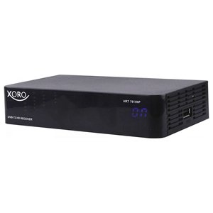 ตัวถอดรหัส T2 DVB HEVC 10บิตสีดำ HRT 7615 NP DVB-T2 - Product Image 1