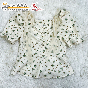 KingAAA Vente en gros – Blouse élégante en coton pour femme, d'occasion, délicate, à épaules dénudées, couleur unie, idéale pour les rendez-vous et les tenues décontractées - Product Image 4