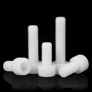 <span class=keywords><strong>Vis</strong></span> <span class=keywords><strong>à</strong></span> tête hexagonale Allen en polypropylène (PP) avec douille hexagonale, <span class=keywords><strong>vis</strong></span> en nylon pour diverses applications - Product Image 1