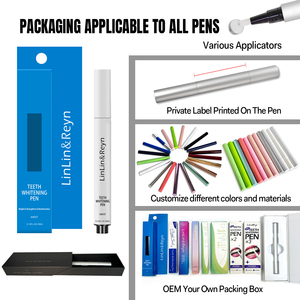 Logo personalizzato uso domestico portatile CE Non perossido CP HP efficace denti sbiancante denti da viaggio denti amichevole sbiancamento Gel penna - Product Image 5