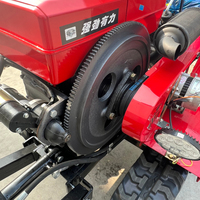 Neuer Langlebiger Raupenfräser mit Dieselmotor 25 PS Starke Leistung Pflugfräse Selbstfahrende Bodenfräse