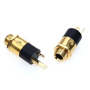 Conector Hembra Estéreo de 3.5MM PJ-392 A 3640 399 <span class=keywords><strong>341</strong></span> 342M 301 con Tornillo, Conector de Audio y Video para Auriculares de 3.5 - Product Image 2