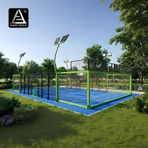 Pista <span class=keywords><strong>de</strong></span> Pádel panorámica al aire libre, suelo <span class=keywords><strong>de</strong></span> pádel, equipo <span class=keywords><strong>de</strong></span> <span class=keywords><strong>cancha</strong></span> <span class=keywords><strong>de</strong></span> Pádel usado, <span class=keywords><strong>cancha</strong></span> <span class=keywords><strong>de</strong></span> Pádel portátil a la venta - Product Image 5