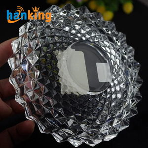 Cendrier en verre Ehanking, cendrier portable pour la maison, porte-cigares, cendrier créatif, décoration de bureau, salon, accessoires pour fumeurs - Product Image 6