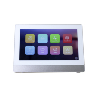 Amplificateur mural WiFi Bluetooth 8 canaux BA-820AD2 avec Android, écran tactile 7 pouces pour système de musique d'ambiance