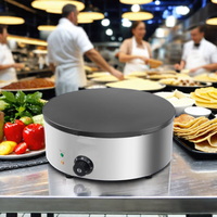 Crêpière à gaz élégante de cuisine à prix compétitif nouveau design