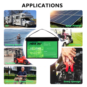 华旭12V 100Ah 200Ah 300Ah电池组lifepo4 200ah 12v带太阳能系统房车电动车踏板车摩托车船bms - Product Image 3