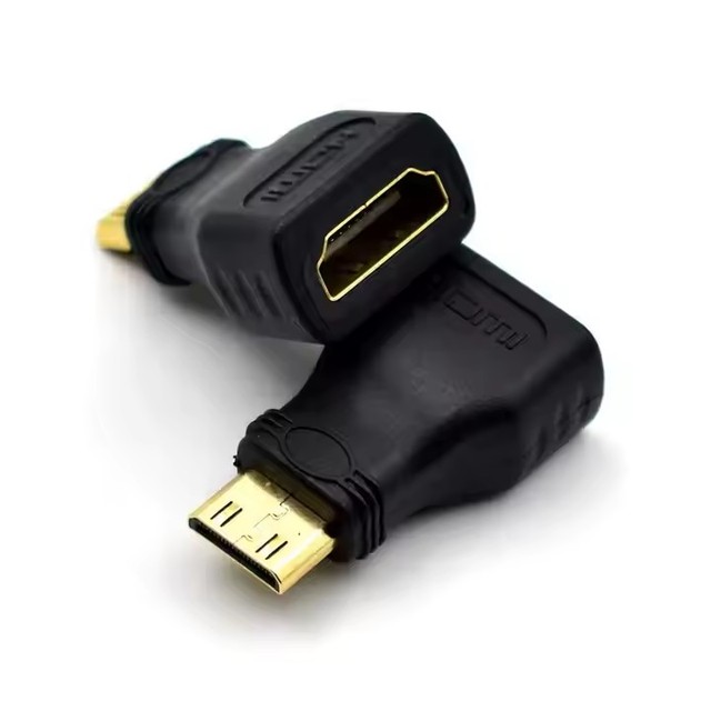 Mini Micro HD-Compatible Male to Female Adapter Standard Connector Converter for TV PC Camera Mobile Phone MP4