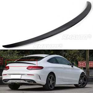 Alerón trasero de fibra de carbono real para maletero de coche, para Mercedes Benz W205 Clase C C180/C200/C300 C63/C43 2 puertas 2015-2019 - Product Image 5