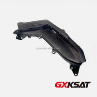 Accessoires pour scooter GXKSAT, repose-pieds noirs, planche de repose-pieds droite, applicable pour B6H-F7488-00 NMAX 2020 2021