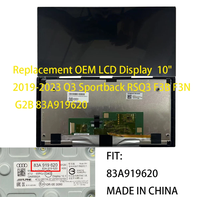 Écran LCD de remplacement OEM 10,1 pouces C101HAX01.0 NOUVEAU panneau tactile TFT pour AUDI Q3 Sportback RSQ3 F3B 83A919620