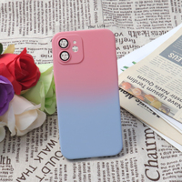 Coque arrière de protection pour téléphone portable en PC couleur unie de haute qualité pour iPhone 11 12 13 14 15 16 17 18 Pro Max