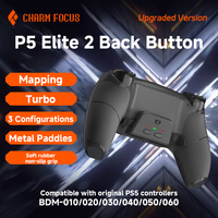Kit de remapping avec 2 boutons arrière en métal, compatible avec les manettes PS5 BDM-030/040/050/060, boîtier de module de manette PS5 DIY, NOUVEAU