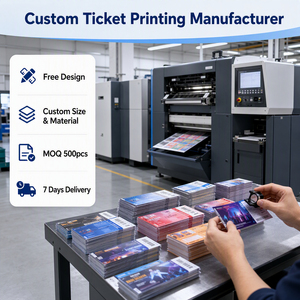 Boletos Personalizados para Eventos al por Mayor con Talones Perforados para Control de Asientos, Diseño Personalizado, Suministro de Calidad Premium al por Mayor - Product Image 6