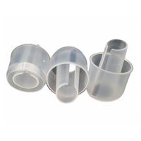 Bouchon intérieur en plastique PP réutilisable et étanche de 42 mm pour bouteilles de lessive, couleurs personnalisables, vente directe du fabricant