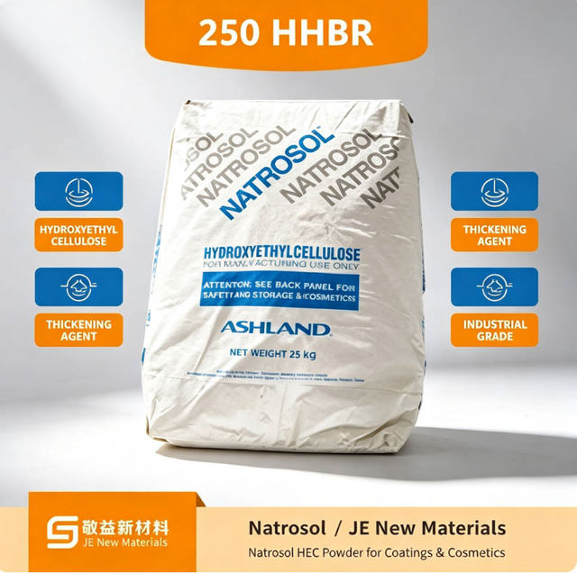 Industrial Grade Natrosol 250 HHBR HEC High Molecular Weight Hydroxyethyl Cellulose Thickener Waterborne Coatings Inks 25kg/bag
