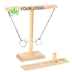 Jeux de lancer d'anneaux pour adultes, jeux de jardin, décoration de terrasse, jeux d'intérieur et d'extérieur, jeu de crochet et d'anneaux en bois pour bars, maison, fêtes - Product Image 3