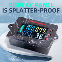 PZEM-037 haute précision USB 100A Shunt LCD testeur de batterie à affichage numérique pour compteur de capacité de batterie au Lithium pour voiturette de Golf