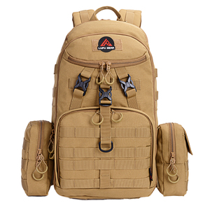 Mochila Táctica LUPU de 45L, Impermeable, Gran Capacidad, Oxford, Camuflaje, Cierre de Cremallera, Marco Interno, para Campismo y Senderismo al Aire Libre - Product Image 2