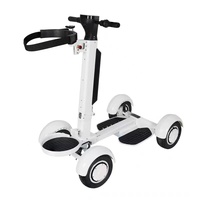 Voiturette de golf électrique à quatre roues, scooter pliable à double propulsion, planche à roulettes, chariot de golf au lithium 20 km/h, capacité de charge 200 kg