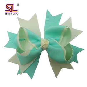 ダイヤモンドヘアボウ付きポリエステルリボンボウ - Product Image 6