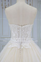 Robe de mariée blanche magnifique de haute qualité en promotion