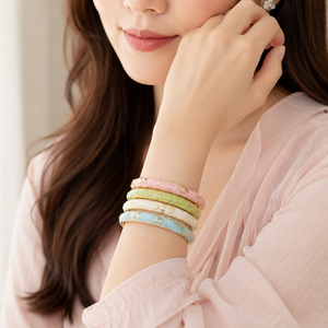 Hot Sales Chinese Style Christian Travel Gift Color Drop Spring Open <b>Bracelet</b> Peony Cloisonne Vintage Enamel <b>Bangles</b> Party Alloy - Product Image 2