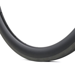 Jantes clícher fibra de carbono 50mm, para bicicleta de estrada freio v com 3k sarja superfície de freio - Product Image 6